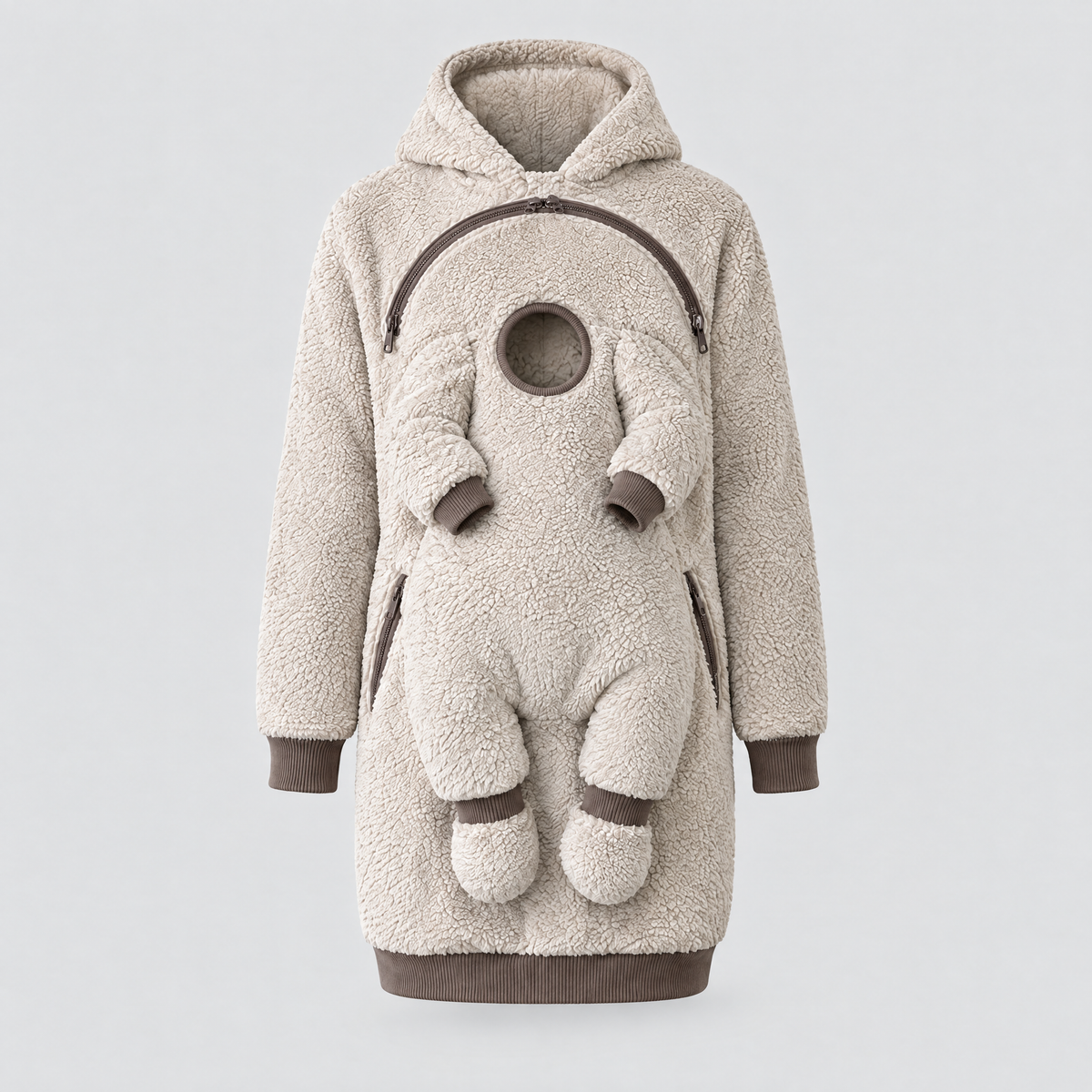 Pookie Hoodie ™ Le sweat de portage préféré des jeunes mamans