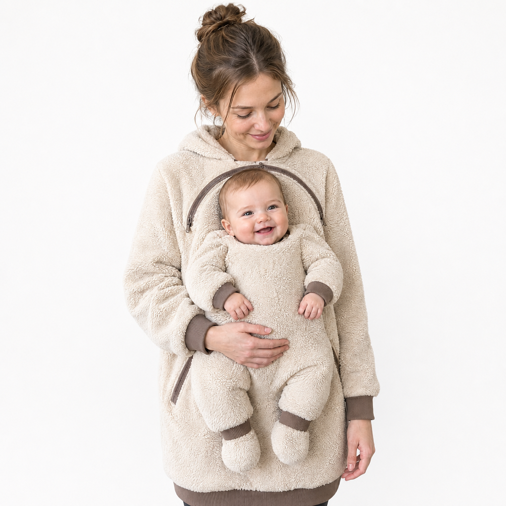 Pookie Hoodie ™ Le sweat de portage préféré des jeunes mamans