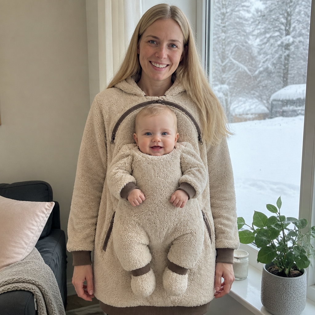 Pookie Hoodie ™ Le sweat de portage préféré des jeunes mamans